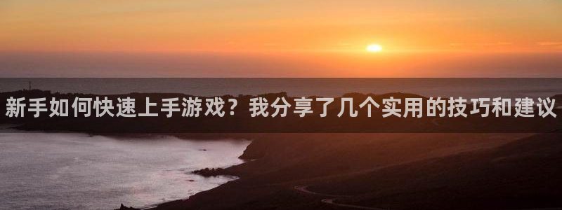 杜邦娱乐下载：新手如何快速上手游戏？我分享了几个实用的技巧和