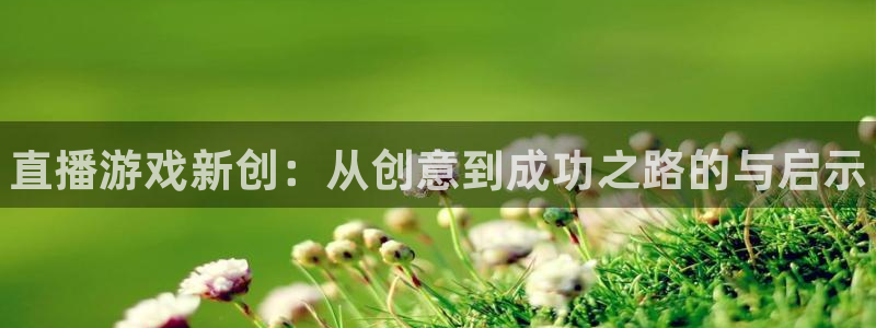 杜邦娱乐什么意思：直播游戏新创：从创意到成功之路的与启示